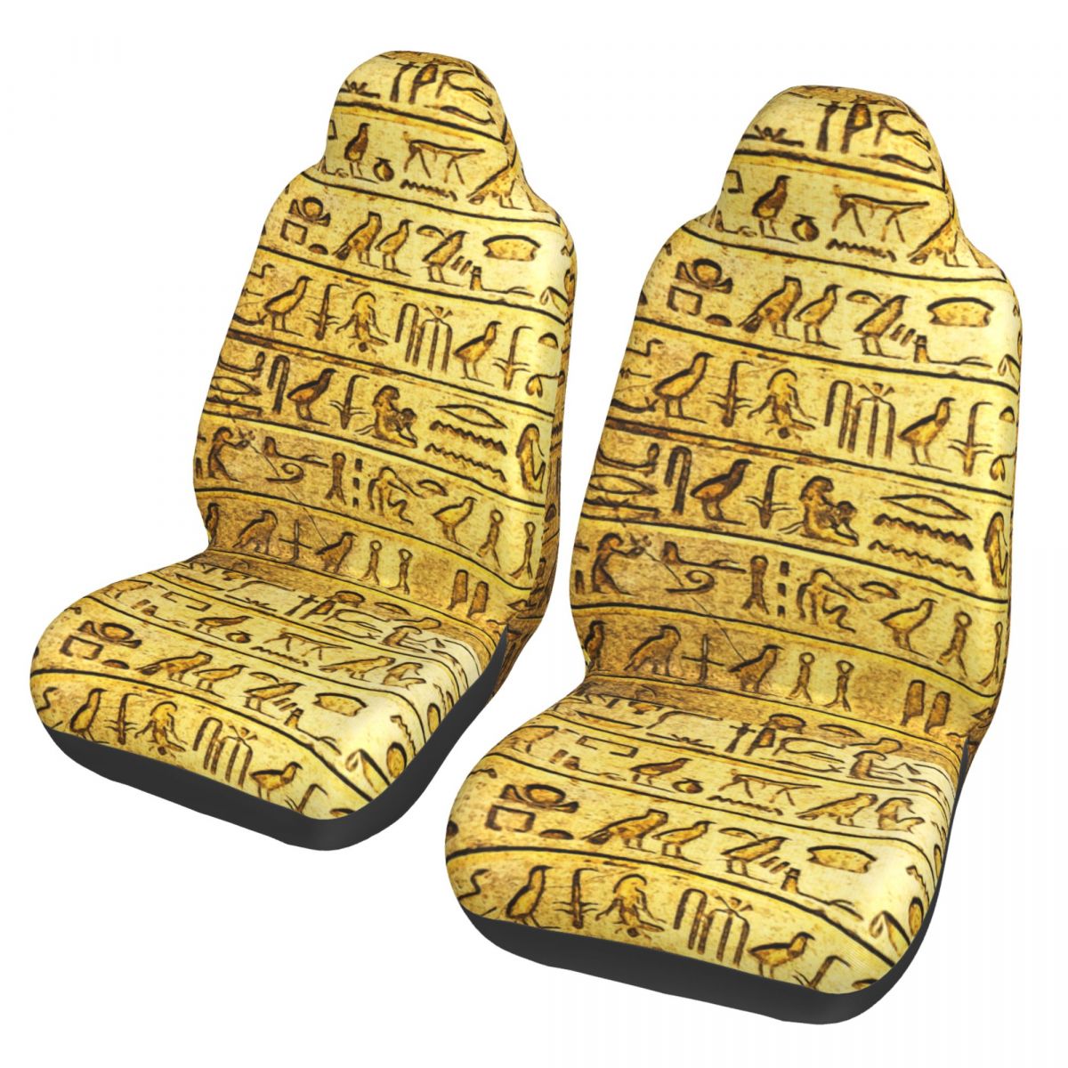 Car Accessories Egypt - Antik Mısır Hiyeroglifleri Evrensel Araba Koltuğu