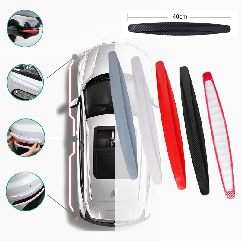 Bumper Guard Protector - 2/4 adet ön arka tampon evrensel