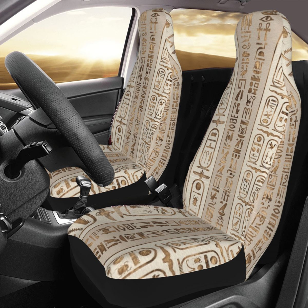 Hieroğlifler Etnik Evrensel Ar - Car Accessories Egypt incelemesi ve fiyatı