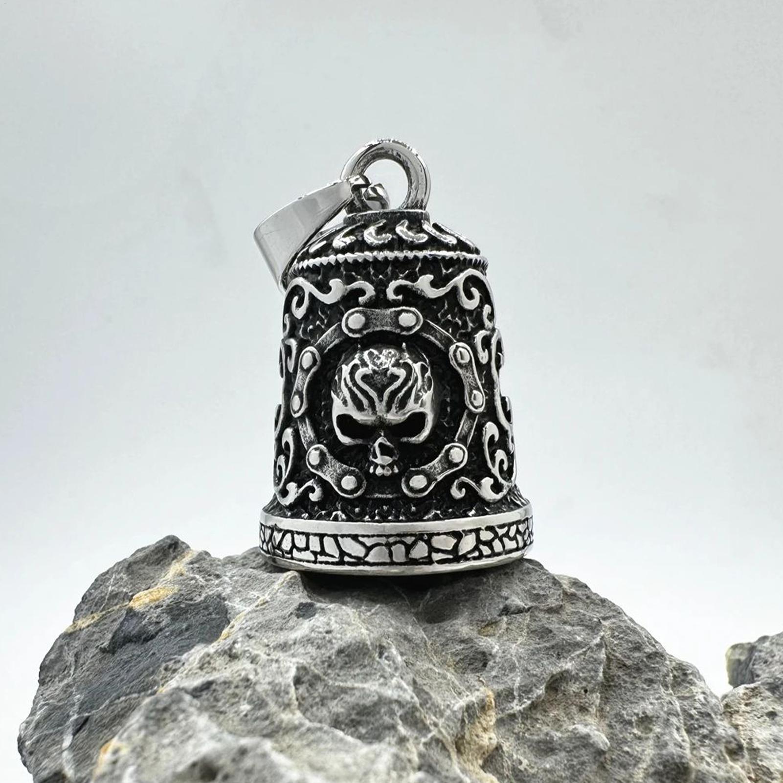 Kafatası çanı Charm motosiklet - Car Accessories Gifts For Men incelemesi ve fiyatı