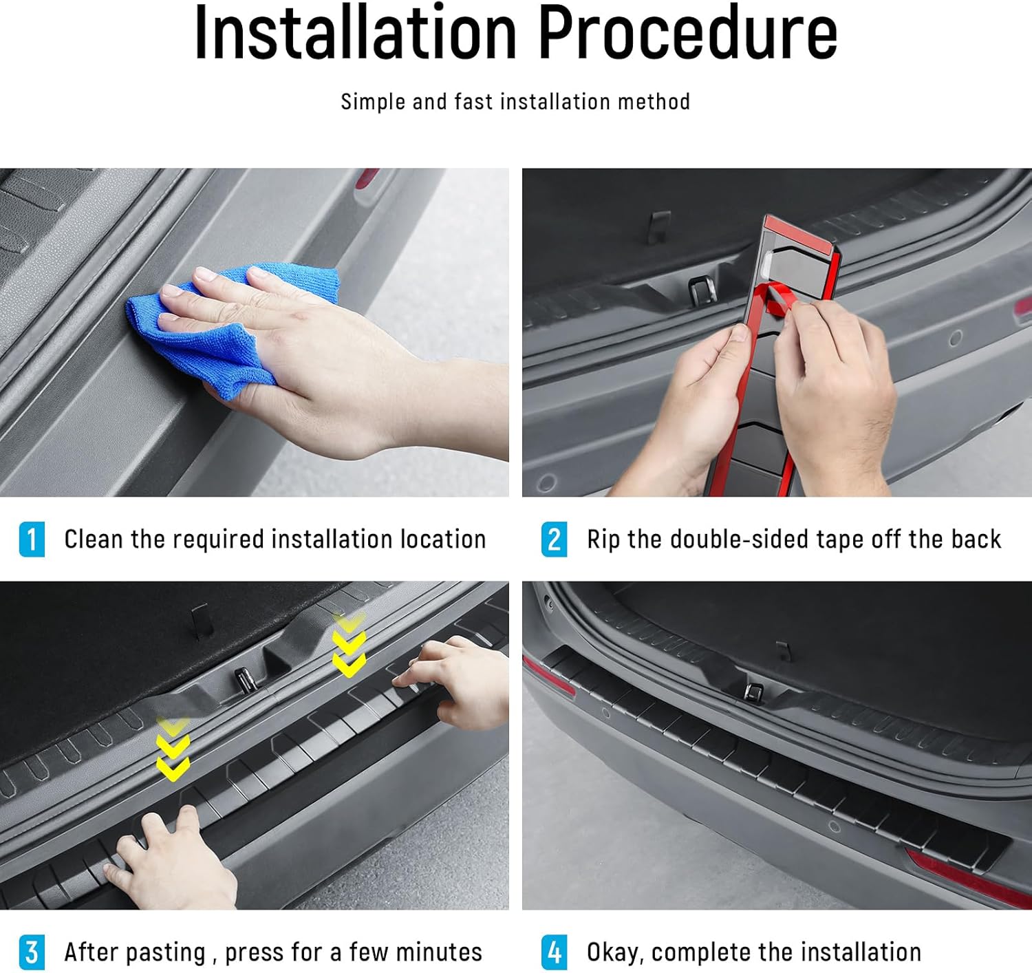 2 adet iç ve dış koruyucu Kia  - Bumper Guard Protector incelemesi ve fiyatı