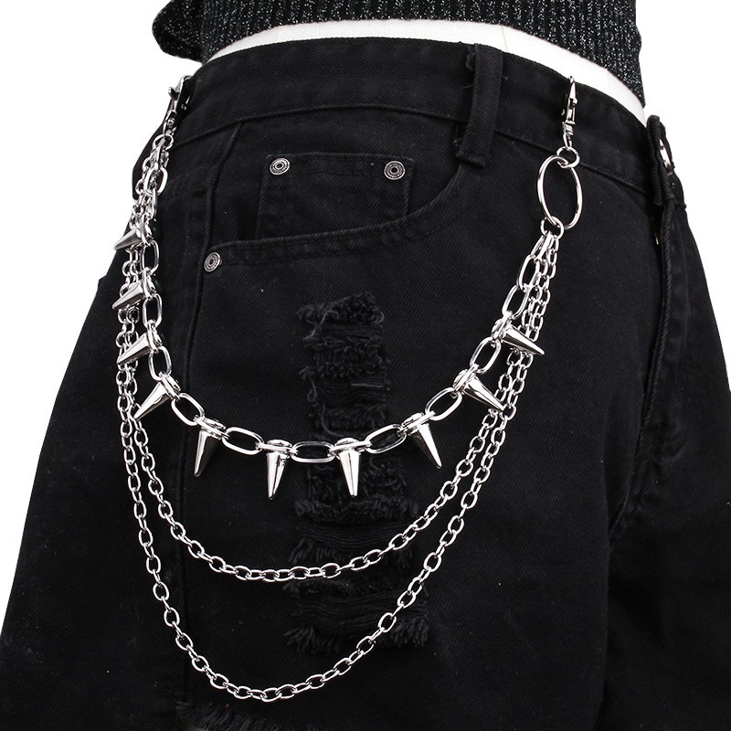 Hip Hop Punk Rock Metal Pantol - Car Accessories Gifts For Men incelemesi ve fiyatı