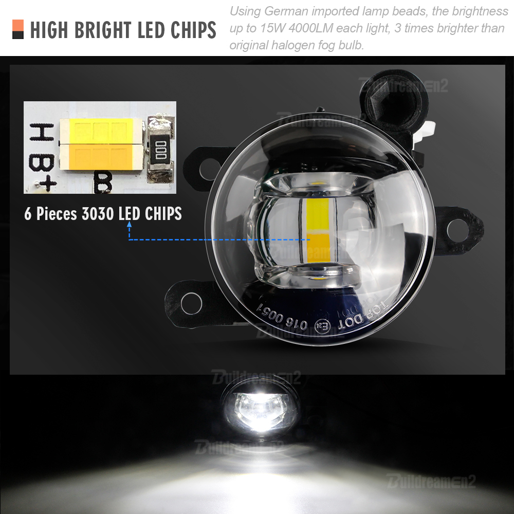 2 X araba Canbus LED sis lamba - Car Accessories Xcent incelemesi ve fiyatı
