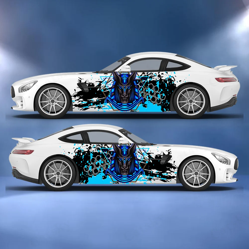 Anubis antik mısır araba vinil - Car Accessories Egypt incelemesi ve fiyatı